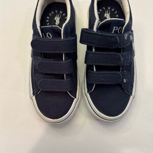 Polo Navy Blue Velcro Sneakers